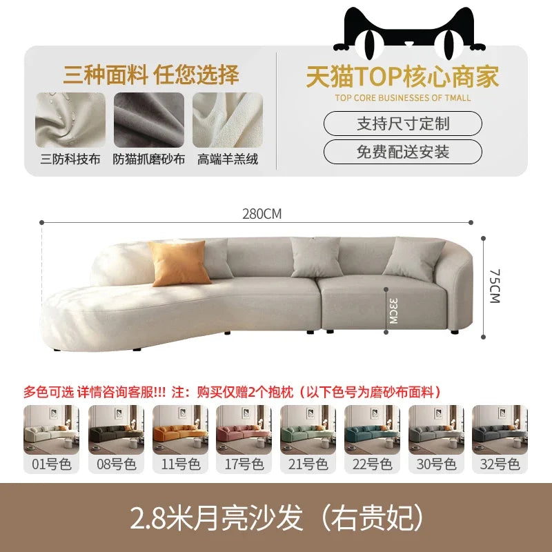 Lazy Relaxing Sofa Lounge Modern Elegant Armchairs Sofa Bedrooms Comfortable Reclining Muebles Para El Hogar Library...