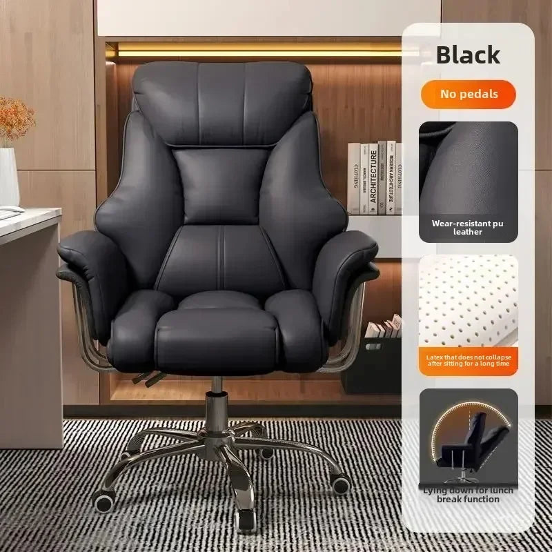 Boss Chair Home Office Computer Comfortable Sofa Study Room Can Lie Down and Rotate Gaming Chair Ergonomics Backrest Lift Chair