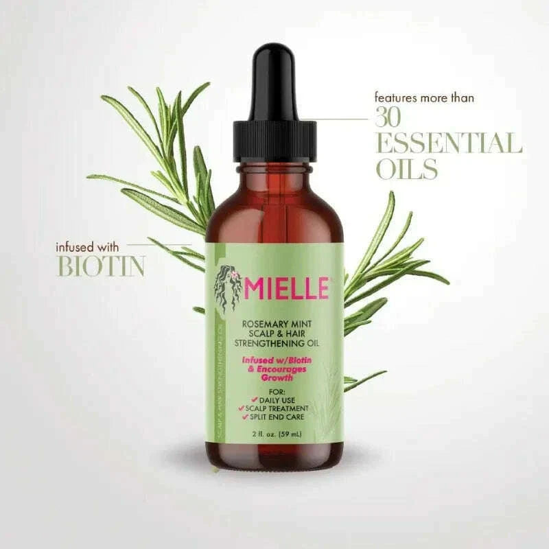 Mielle Rosemary Mint Strong Hair Care Essential Oil Hair Repair Essential Oil 59ML Hair Care