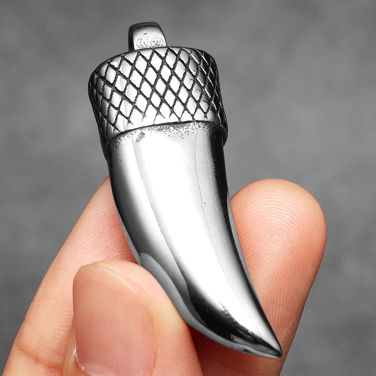 Ox Horn Amulet Men Necklaces With Pendant Stainless Steel Simple Jewelry For Male Women Punk Hip Hop Accessories Gifts Wholesale