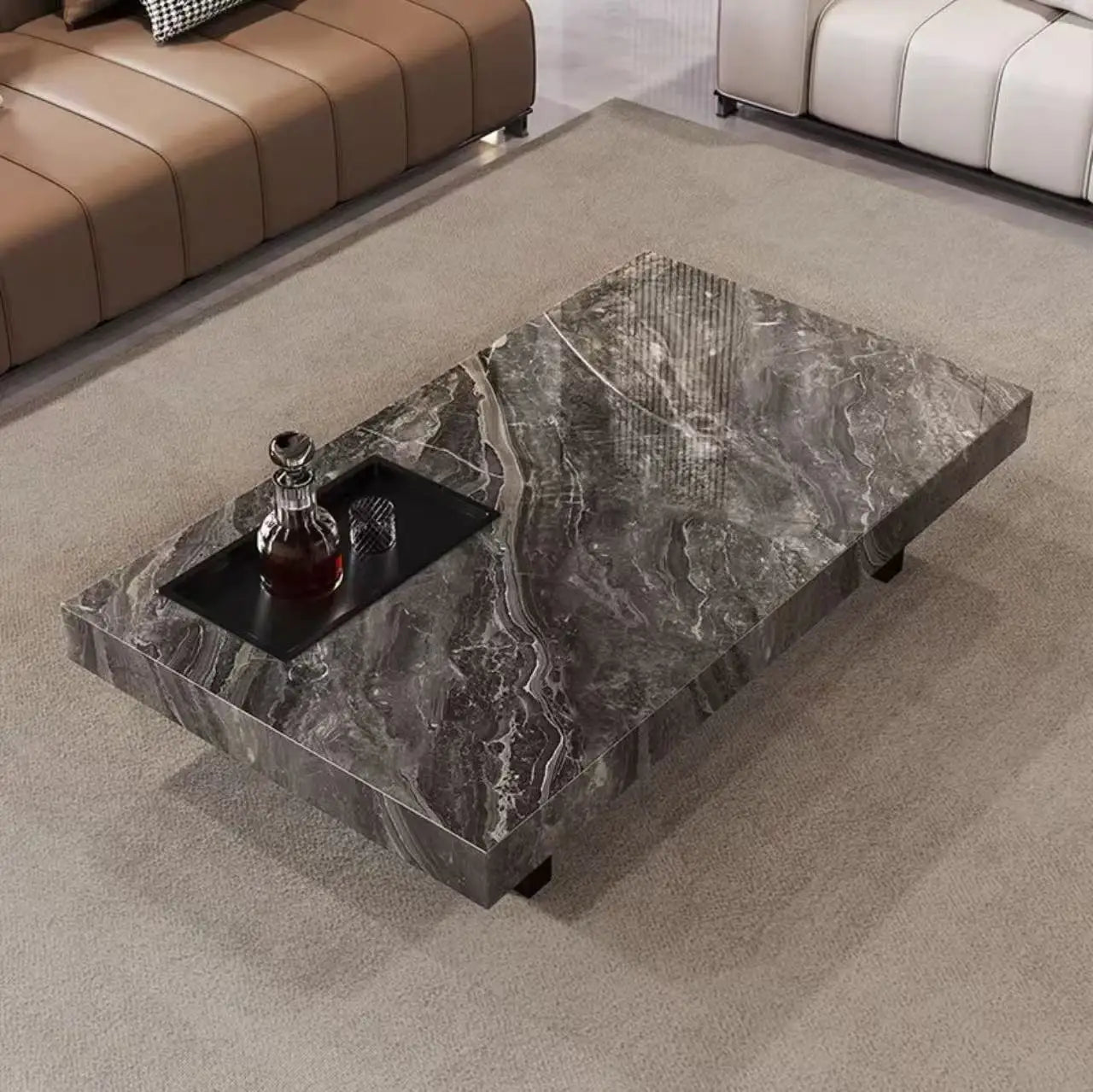 Decoration Living Room Minimalist Side Table Clear Cheap Unique Space Saving Coffee Table Nordic Mesas Bajas Home...