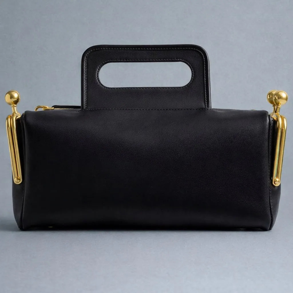 NEW Two side clamp design Frame Kiss lock Bag For Women Luxury Designer Handbag Purse 2026 New In PU Underarm Shoulder...