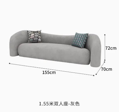 nordic living room Sofas minimalist lazy luxury europe Sofas family white salas y sofas muebles elegantes modernos Furniture - Kimlud