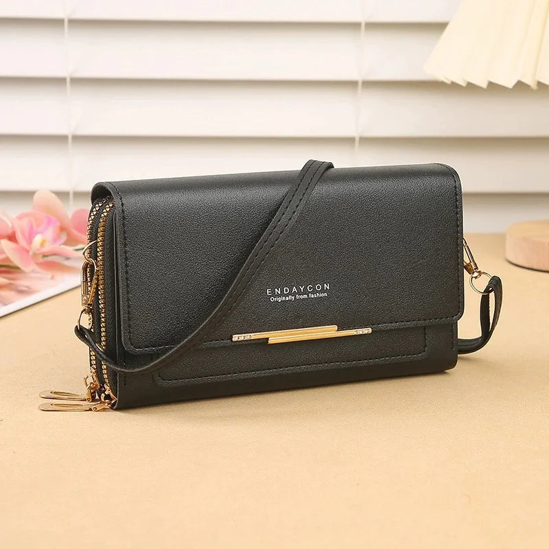 Fashionable women's wallets, shoulder bags, crossbody bags, medium to long hand-held bags, and coin purse bags for women
