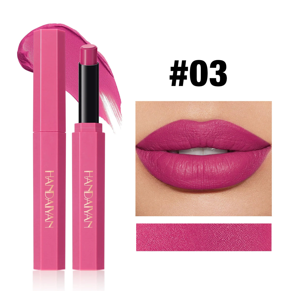 Red Matte Velvet Lipstick Waterproof Lasting Brown Lipstick Pencil Non Stick Cup Moisturize Lipstick Not Fading Sexy...