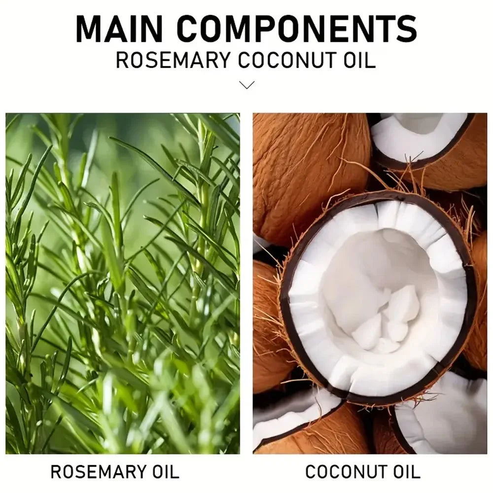 Rosemary Oil Hair Essential Coconut Oil Improve Hair Loss And Nourishes Strengthen Hair Roots Scalp Treatment Hair Care...