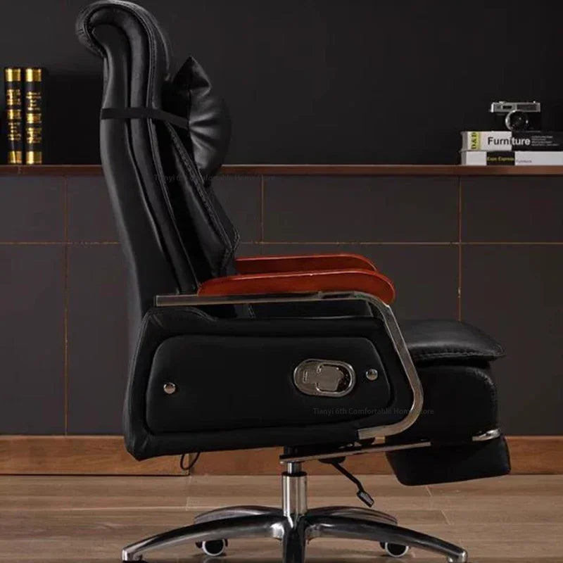 Accent Mobile Office Chairs Ergonomic Comfortable Adjust Recliner Office Chairs Computer Commerce Furniture Silla Oficina LLOC - Kimlud