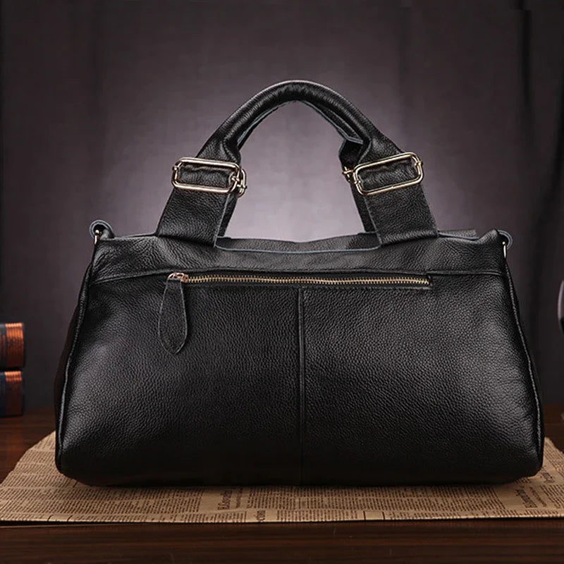 2025 Fashion Leopard Women Handbags Genuine Leather Ladies Shoulder Bags Female Brand Luxury Real Natural Leather Crossbody Bag