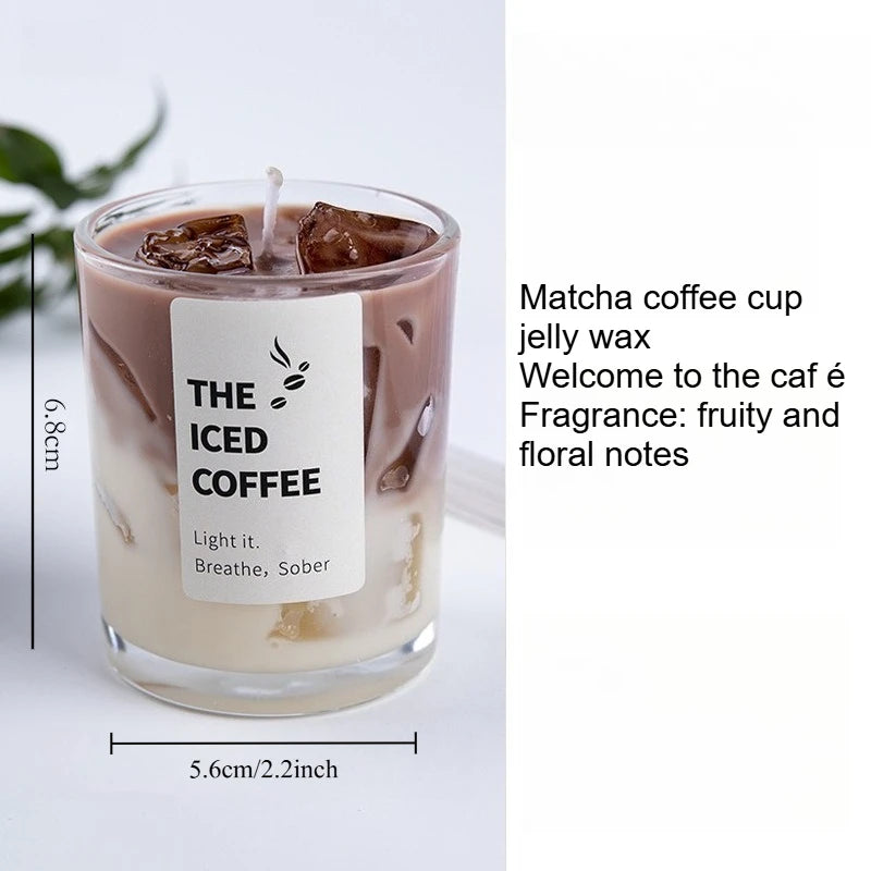 Jelly Wax Coffee Cup Aromatherapy Bedroom Smoke Free Candles Romantic Atmosphere Fragrance