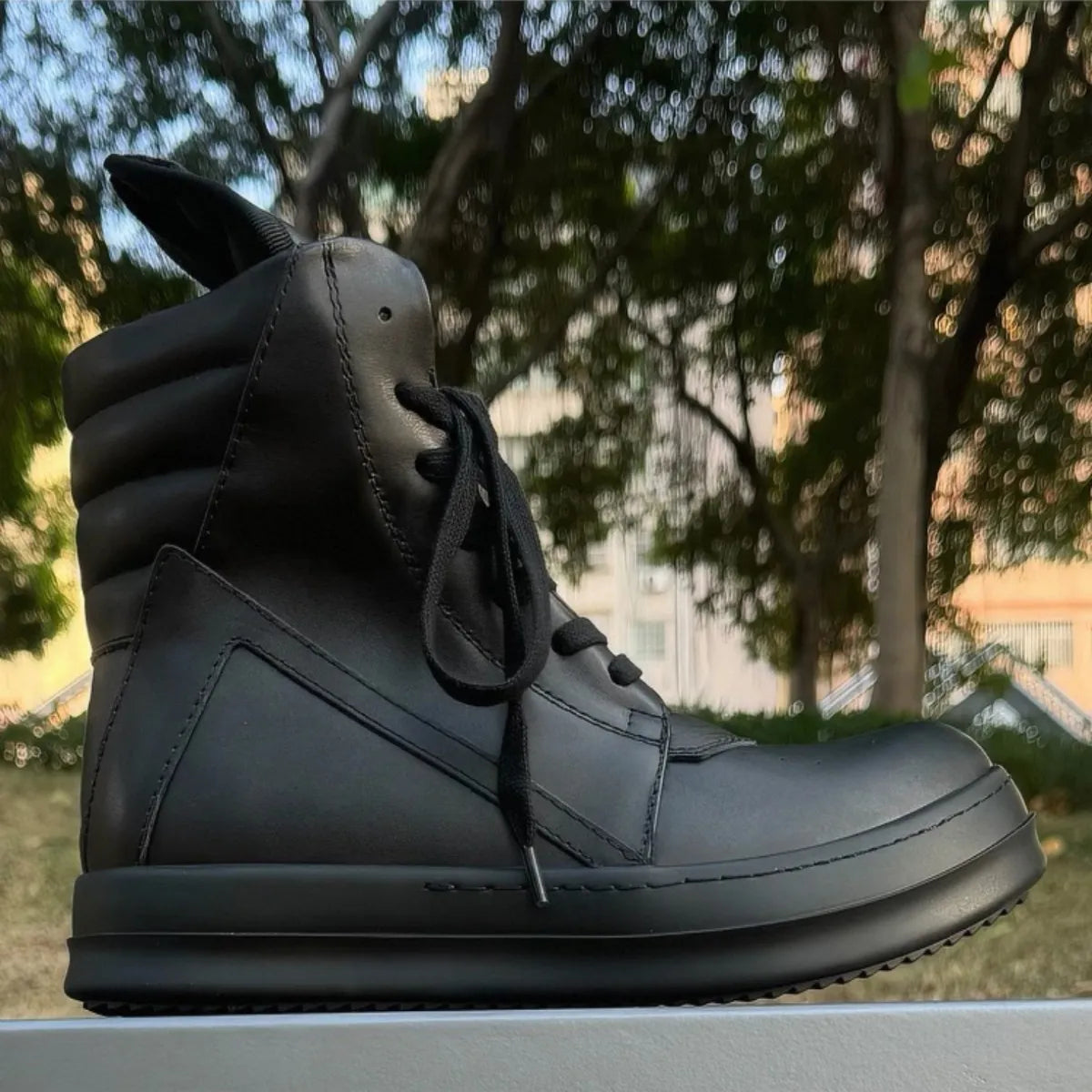 Classic Beige Leather High Top Shoe Retro Men Boots Sneaker ZIP Women Casual Shoes Lace Up Sneakers Luxury Gray Ankle Boot