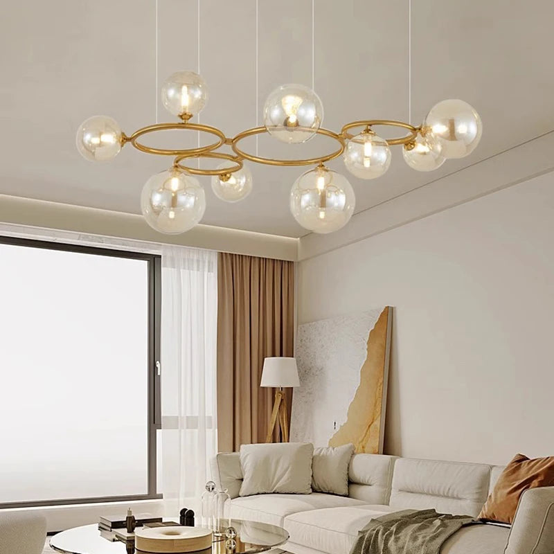 Nordic home decor dining room Pendant lamp lights indoor lighting Ceiling lamp hanging light chandelier lamps for living room - Kimlud