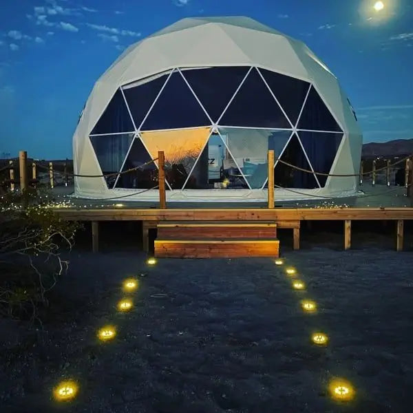 Free Global Shipping 5 Meters Diameter Geodesic Dome Tent 1-2 People Spherical Tent Hotel Resort Outdoor Luxury Glamping Dome - Kimlud