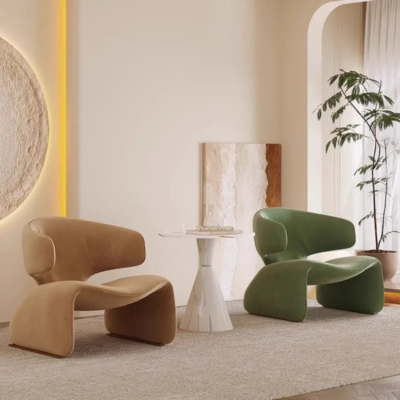 Clearance Comfort Living Room Chairs Backrest Design Ergonomic Relaxing Chairs Modern Nordic MSedie Da Soggiorno Home Furniture - Kimlud