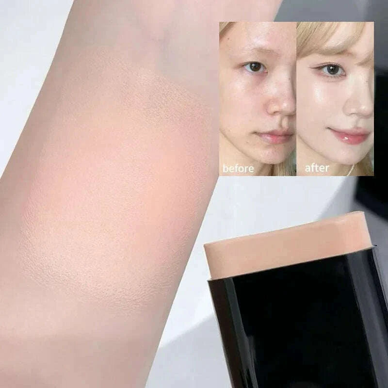 Eraser Foundation Stick Water Moist Light Concealer Foundation Covering Acne Scarring Dark Under-eye Circles Face Beauty Makeup