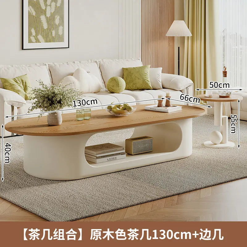 Small Living Room Coffee Table Decoration Modern Aesthetic Minimalist Coffee Table Writing Service Mesas Bajas Home...