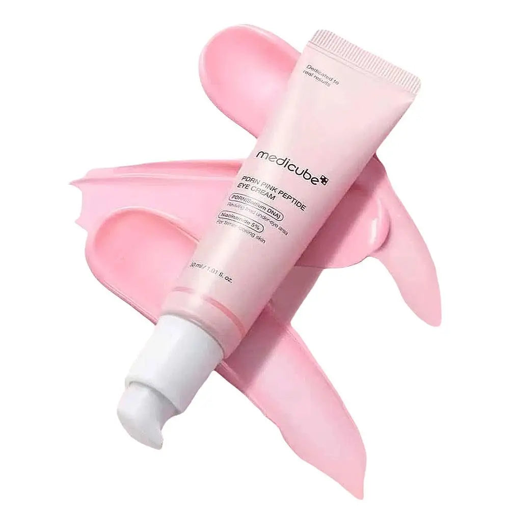 Pink Peptide Eye Cream Nano Retinol Brightening Firming 30ml Tightening Firming Fine Line Improve Dark Circles Eyes Puffy