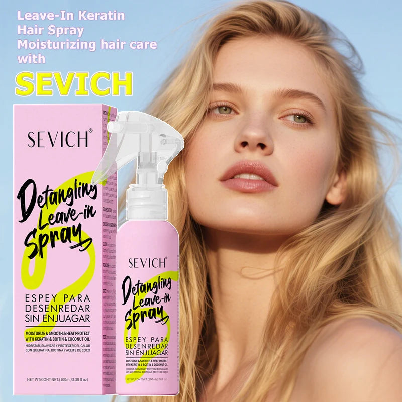 Keratin Hair Mask Keratin Hair Spray Fast Repairing Damaged Frizzy Hairs Smooth Styling Shiny Straightening Hair Care Essence