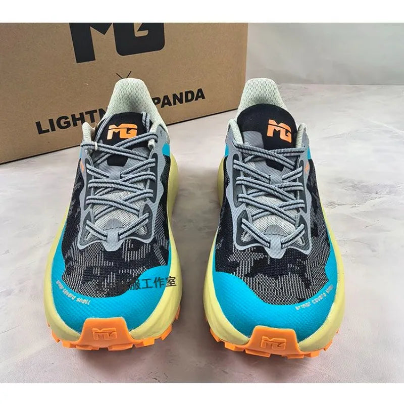 Original Brand Comfortable Wide Last All Terrain Off-road Running Shoe Couples Walking Jogging Shoe Anti Slip Trekking Sneakers
