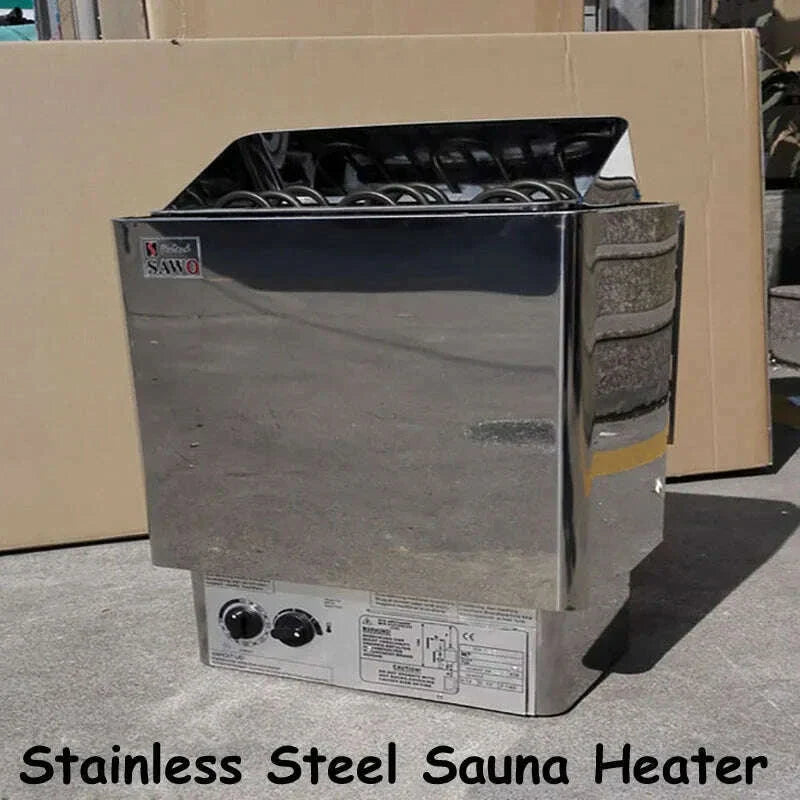 9kw 6kw 8kw 4.5kw 3kw Sauna Heater with External Sauna Controller Dry Steaming Equipment 220V 380V