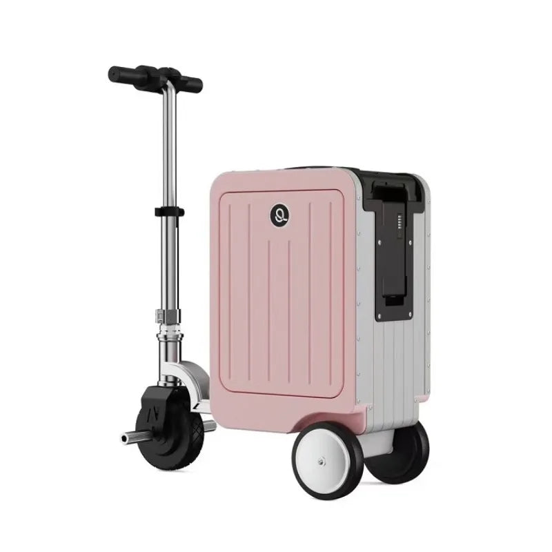 2025Smart Rideable Luggage 20 Inch With Cruise Mode 10km Range Ride On Carry On For Airport | Kimlud Outdoor Luxury Bag