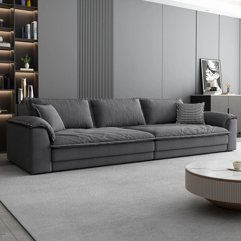 Luxury European Living Room Sofas Oversized L Shape Minimalist Designer Sofas Modern Fluffy Divano Letto Matrimoniale...