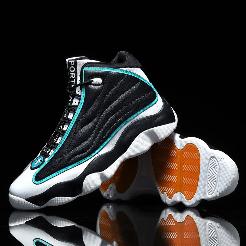Super Cool Mens Womens Basketball Shoes Luxury Brand Sport Shoes Boy Anti Slip Outdoor Basketball Trainers Wearable Sneakers - Kimlud