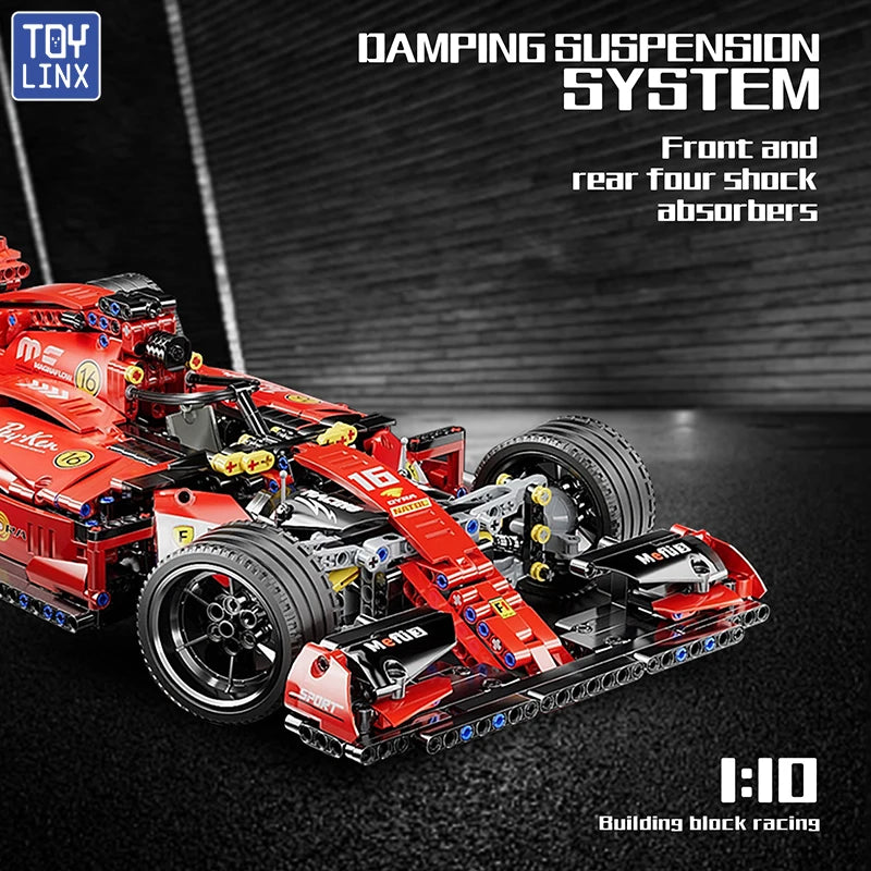 ToylinX RC Race Cars Building Sets MOC Remote Control Building Blocks Car Cool Collectible Model Car Kits Toys Christmas Gift