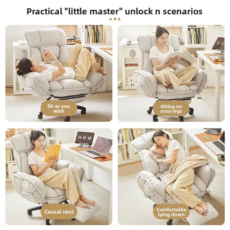 Home computer chair for lying down,nap taking,office chair,e-sports sofa chair, sitting,lazy person sofa chairs,backrest chairs - Kimlud