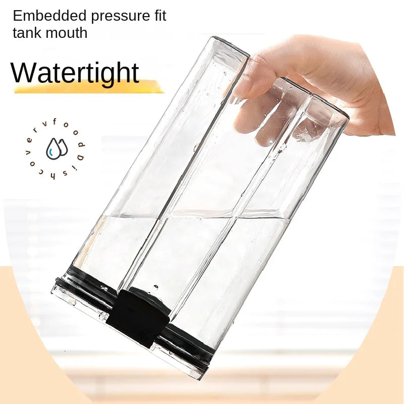 Sealed Jars Kitchen Grain Storage Organizer Large Tank Plastic Moisture-proof Storage Box Household Seasoning Jars Set - Kimlud