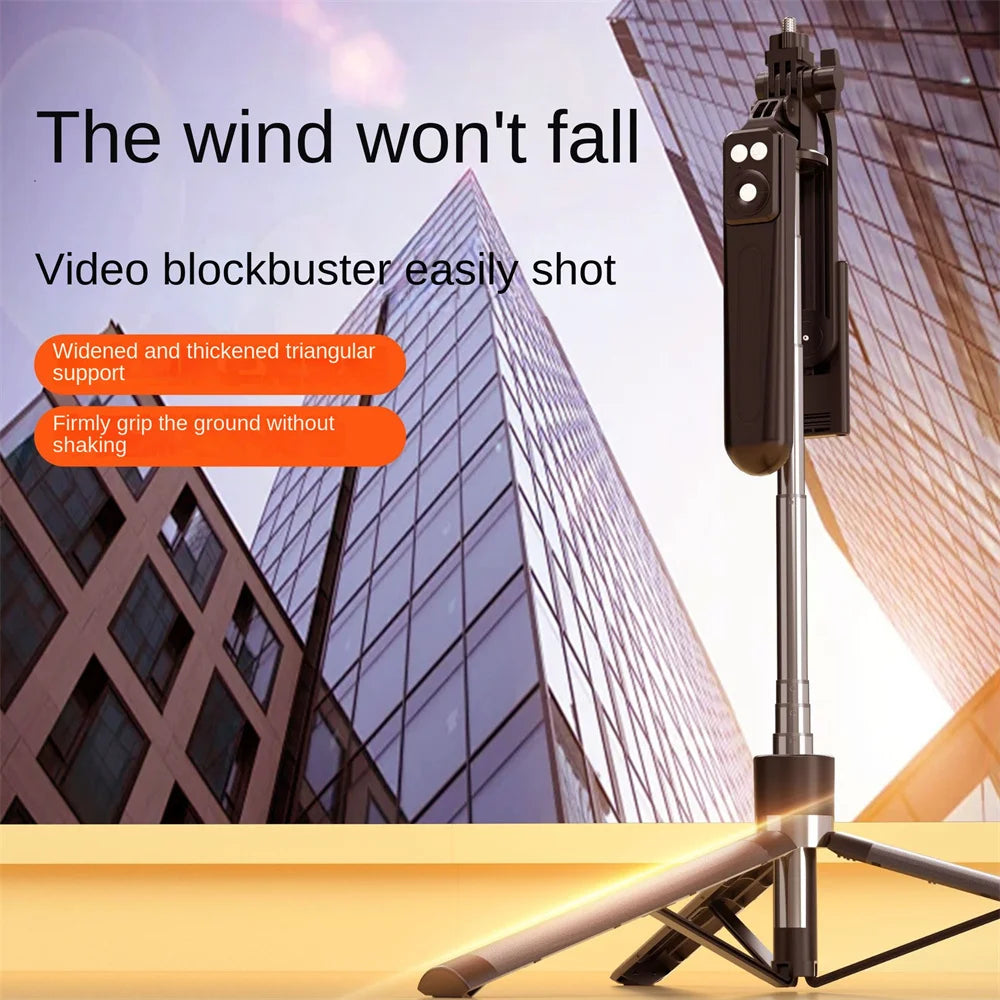 FANGTUOSI New Tripod for Smartphone Camera,Tripods Stand with Bluetooth shutter,Wireless Selfie Stick brackets with Phone Holder