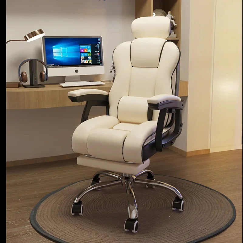 z for China factory wholesale high back swivel office chair pu leather armchair height adjustable office chair with...
