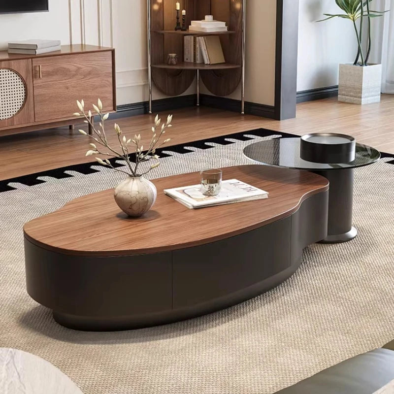 Designer Living Room Coffee Table Aesthetic Italian Writing Modern Coffee Table Decoration Unique Mesa Auxiliar Home...