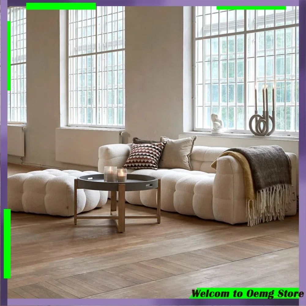 Nordic Style Modern Luxury Sofa Living Room Cozy Lounge Furniture Designer Lazy Divano Soggiorno Di Lusso Mueble Home...