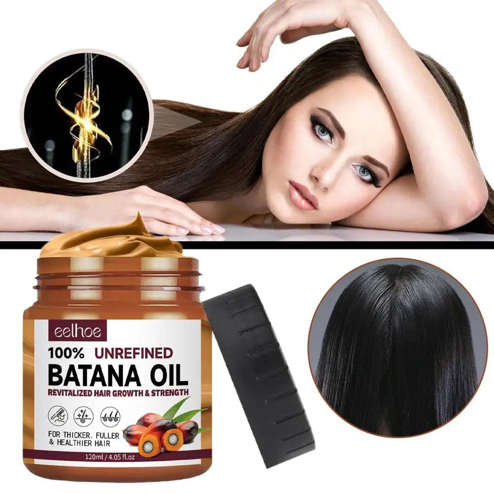 120g Natural Batana Oil For Healthy Hair Treatment Oil Natural Promotes Hair Wellness For Men Women Reduce Hair Break |...