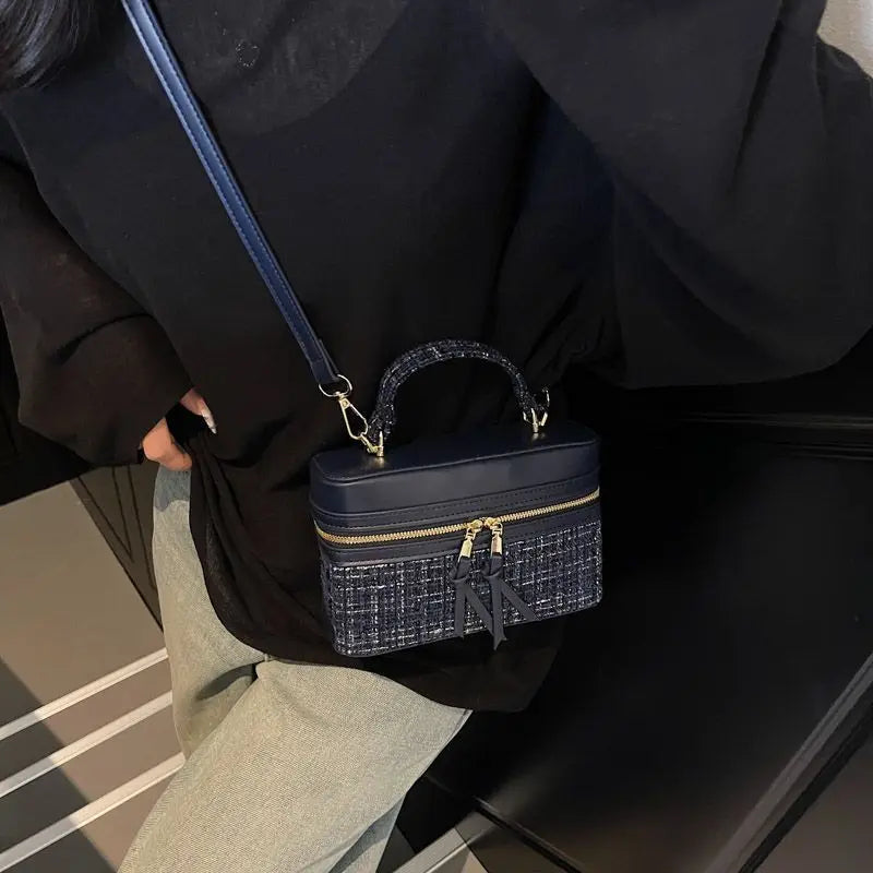 New Spring Summer Fashionable Handbag – Lightweight Portable Square Box Crossbody Bag for Stylish Daily Use | Kimlud Mid...