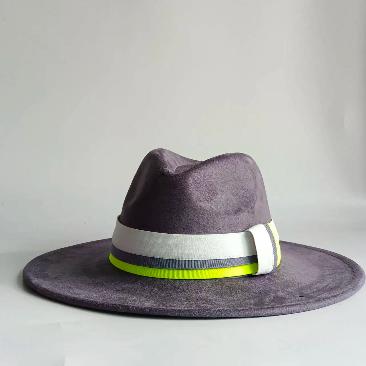Grayish Brown Suede Hat Wide Brim 2026 NEW Fedora Hat Men Women Autumn Winter Felt Hats Classic Church Fedoras Chapeau...