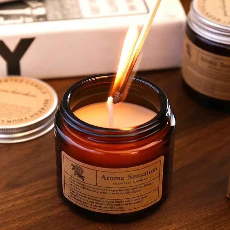 Scented Candles Smokeless Soy Candle Essential Oil Aromatic Candle Luxury Decoration Candle Wedding Gifts Party Home...