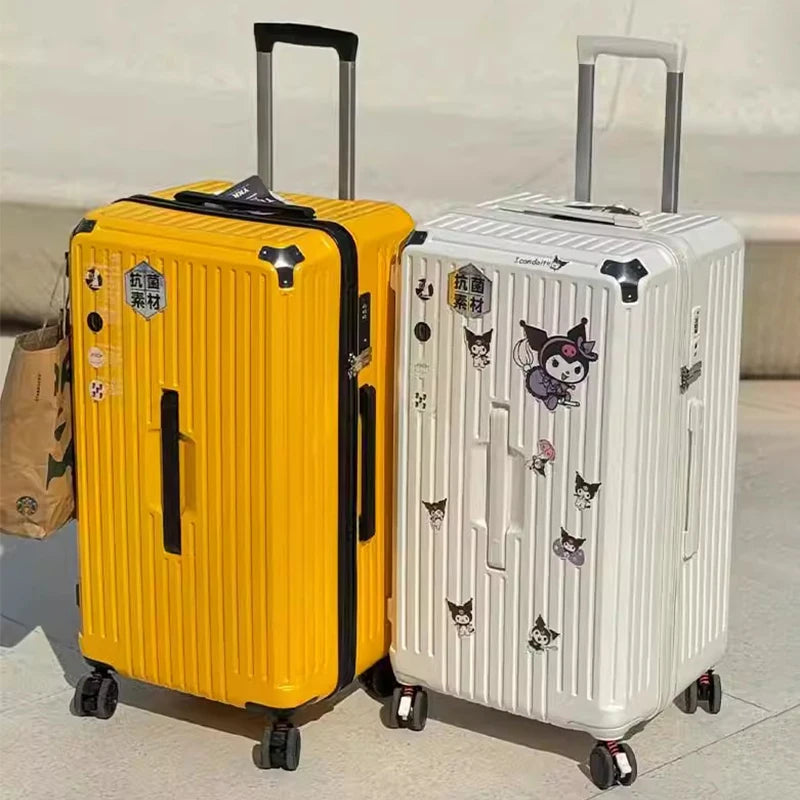 Suitcase 30" Large Capacity Luggage Men and Women Universal Five-wheeled Password Trolley Case Student Travel Luggage carrier