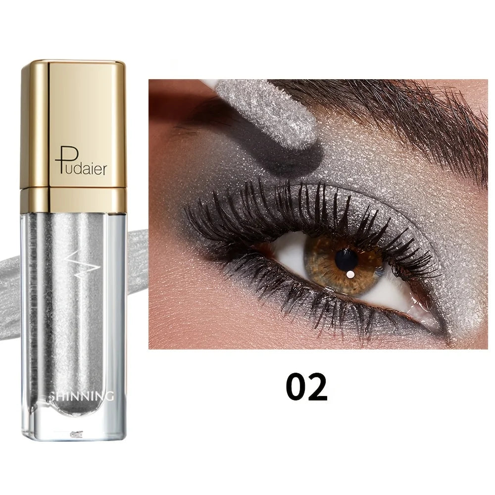 Opulent Diamond-Glow Pearlescent Eyeshadow That Lasts Long, Resists Smudging, And Is Simple to Apply.Ideal for Celebrations.