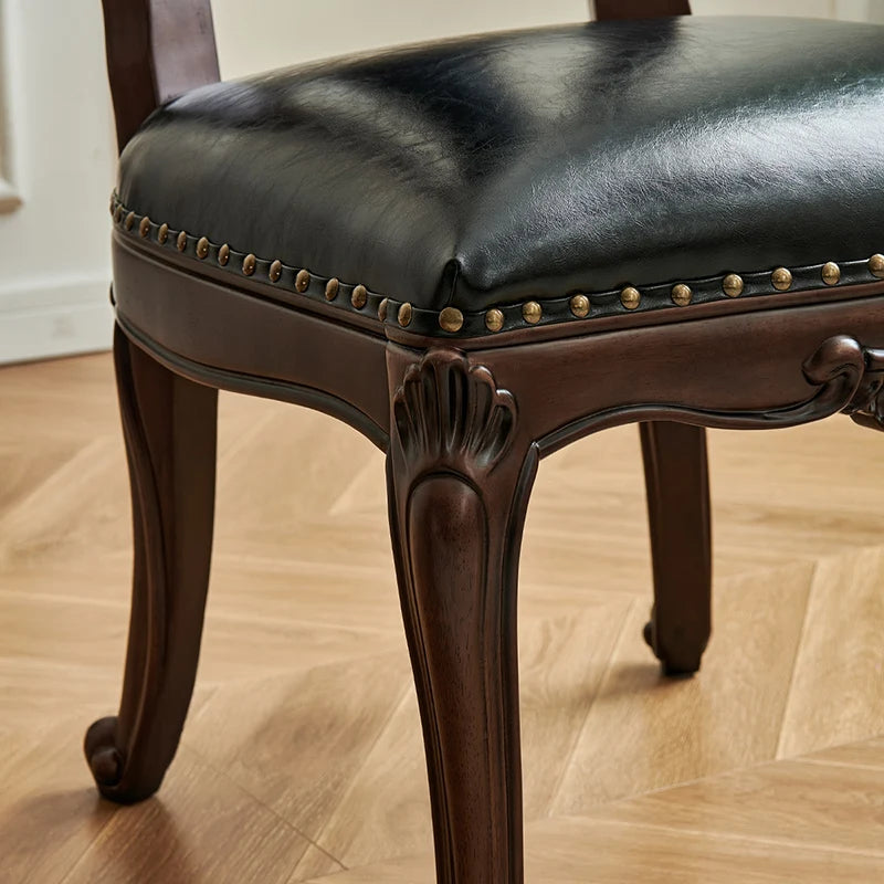 Leather Modern Dining Chairs Wooden Nordic Designer Clear Dining Chairs Living Room Makeup Sillas Para Comedor Home...