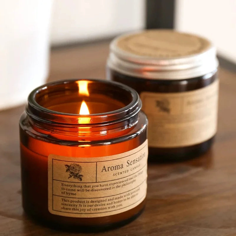 Scented Candles Smokeless Soy Candle Essential Oil Aromatic Candle Luxury Decoration Candle Wedding Gifts Party Home...