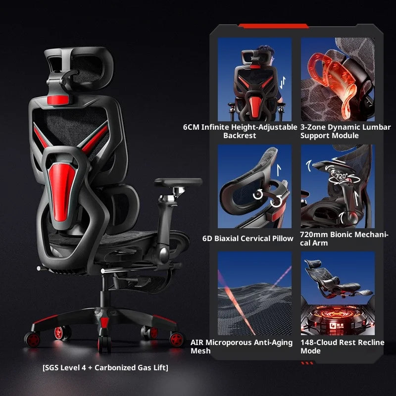 Comfortable Furniture Height Office ChairTourist Chair for Desk With Massage Pink Adjustable Desk Gaming Pulley Playseat Kanu