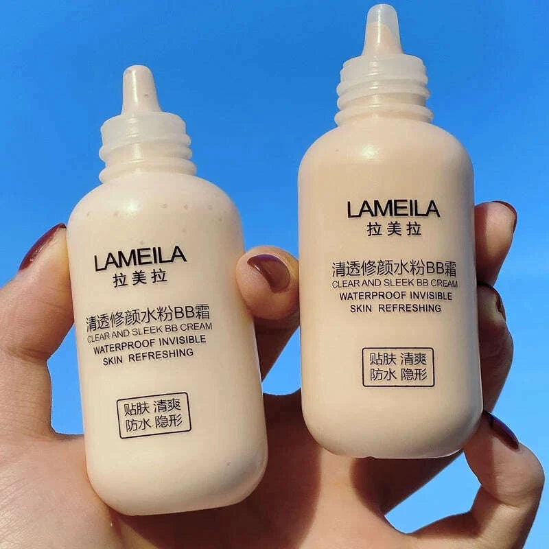 3 Colors Long Lasting Liquid Foundation Waterproof Cover Acne Spot Natural Face Base Makeup Matte Concealer Foundation Cosmetic