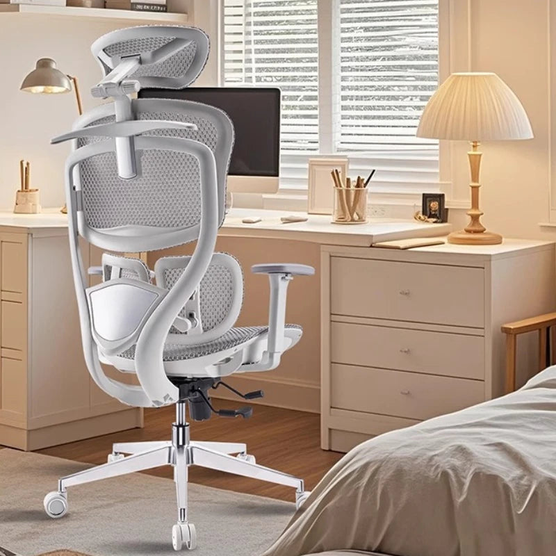 Swivel Ergonomic Armchair Design Footrest Executive Cheap Office Chair Executive European Comfortable Silla Gamer...