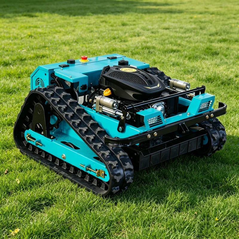 Customized Remote-Control Lawn Mower 4-stroke High Torque Self-propelled Lawn Mower with Grass Collecting Bucket for...