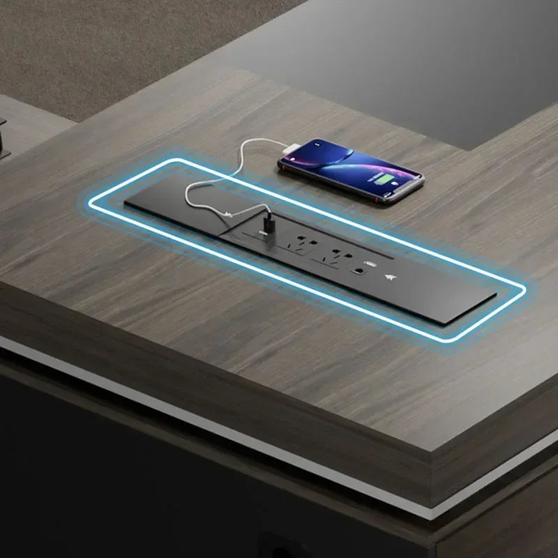 Minimalist Desk Elevable Corner Computer Desks Multifunction Home Furniture Professional Office Automatic Bedroom Writing Table