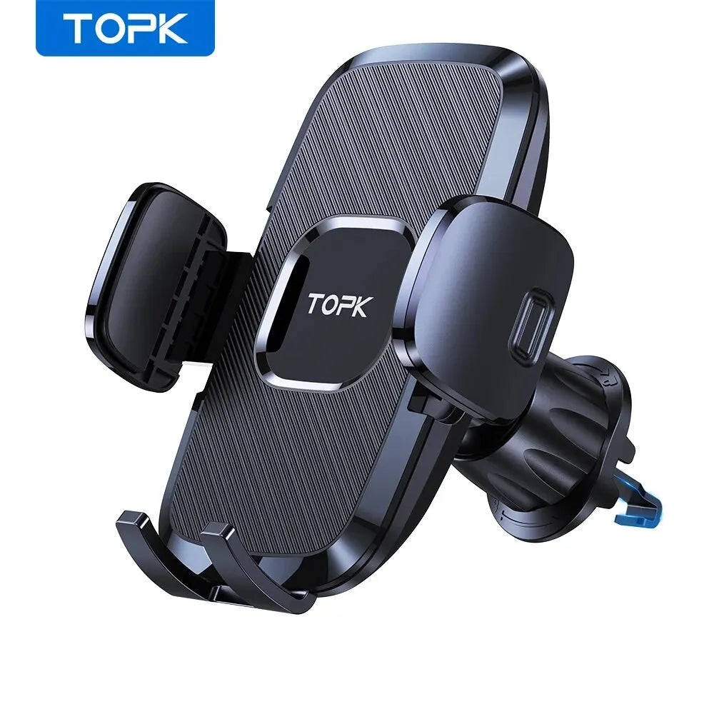 TOPK Car Phone Holder Mount for Car Air Vent Universal Hands Free Automobile Cell Phone Holder Fit for iPhone Smartphone...