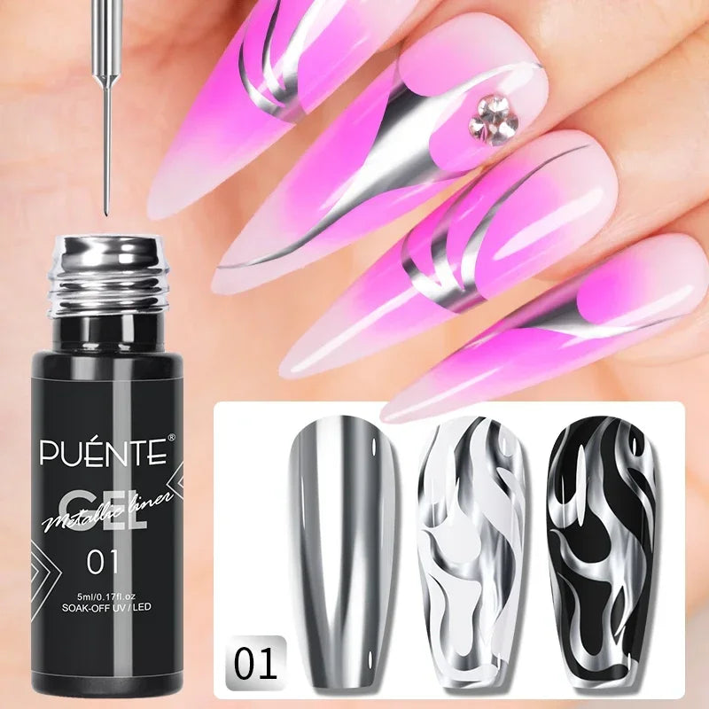 7.5ML Sparkling Reflective Glitter Gel Nail Polish Pink Purple Red Blue Colors Dark Flashing Nail Gel Soak Off UV Nail Varnish