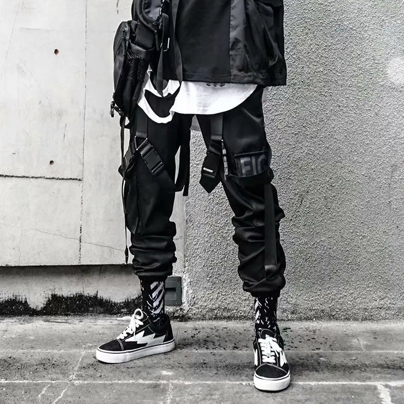 Harajuku Joggers Cargo Pants Men Fashion Casual Multi Pocket Streetwear techwear Men Women Sport Trousers Trending y2k Style - Kimlud