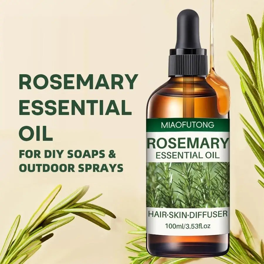 Rosemary Oil for Hair Growth,Rosemary Hair Growth Oil,Hair Strengthening Serum for Dry Damaged Hair Loss Treatment &...